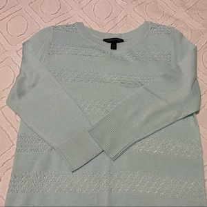Banana Republic Eyelet Lace Light Sweater